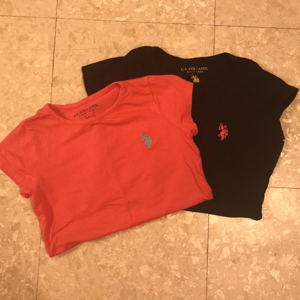 US Polo Assn. tee girls shirts